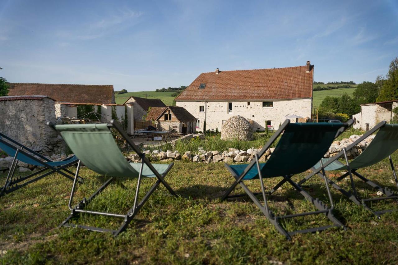 Les Bories En Champagne Vila Montlevon Exterior foto