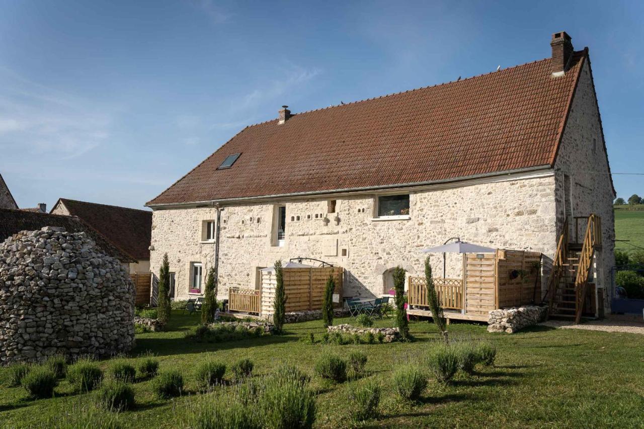 Les Bories En Champagne Vila Montlevon Exterior foto